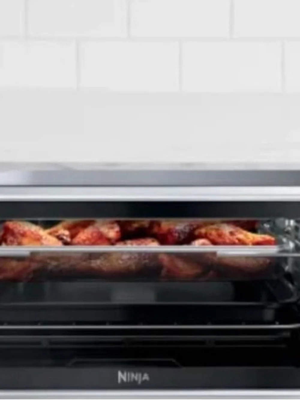 Ninja Flip 10-in-1 Toaster Oven & Air Fryer with Added Broil Rack never used
